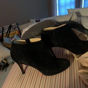 Christian Louboutin suede ankle boots